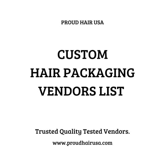CUSTOM HAIR PACKAGING VENDORS LIST