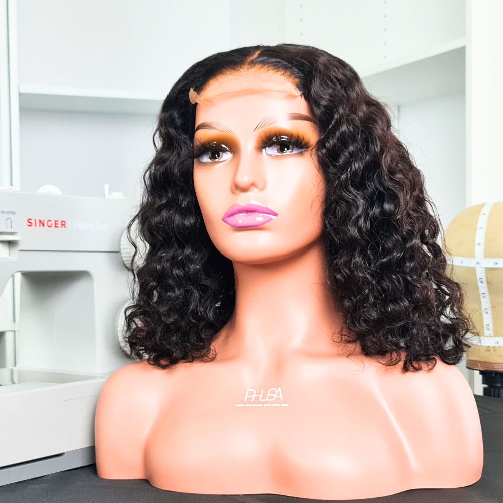 YOU PROVIDE THE HAIR CUSTOM GLUELESS CLOSURE WIG
