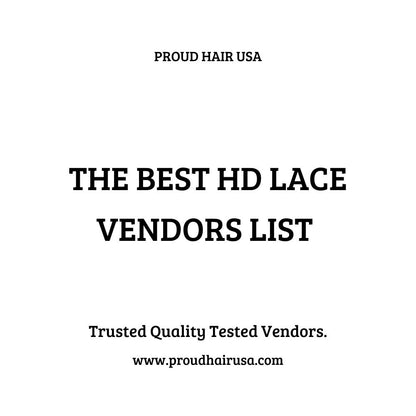 THE BEST HD LACE VENDORS LIST