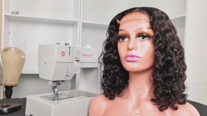 YOU PROVIDE THE HAIR CUSTOM GLUELESS CLOSURE WIG