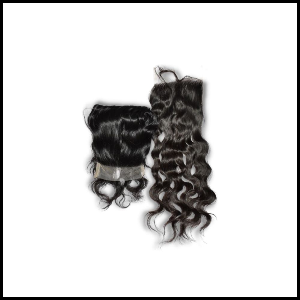 RAW INDIAN HAIR LACE CLOSURES